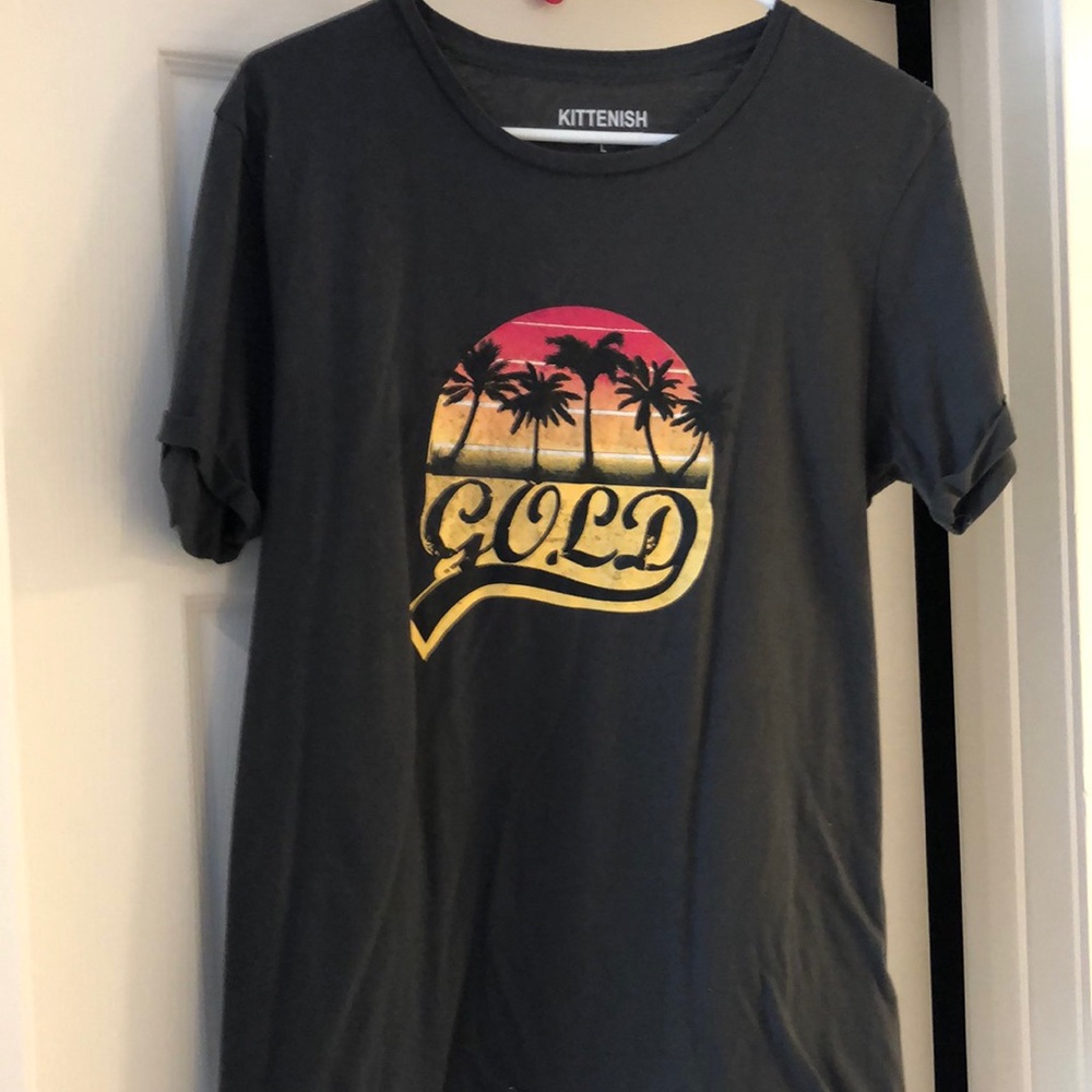 Kittenish “gold” shirt